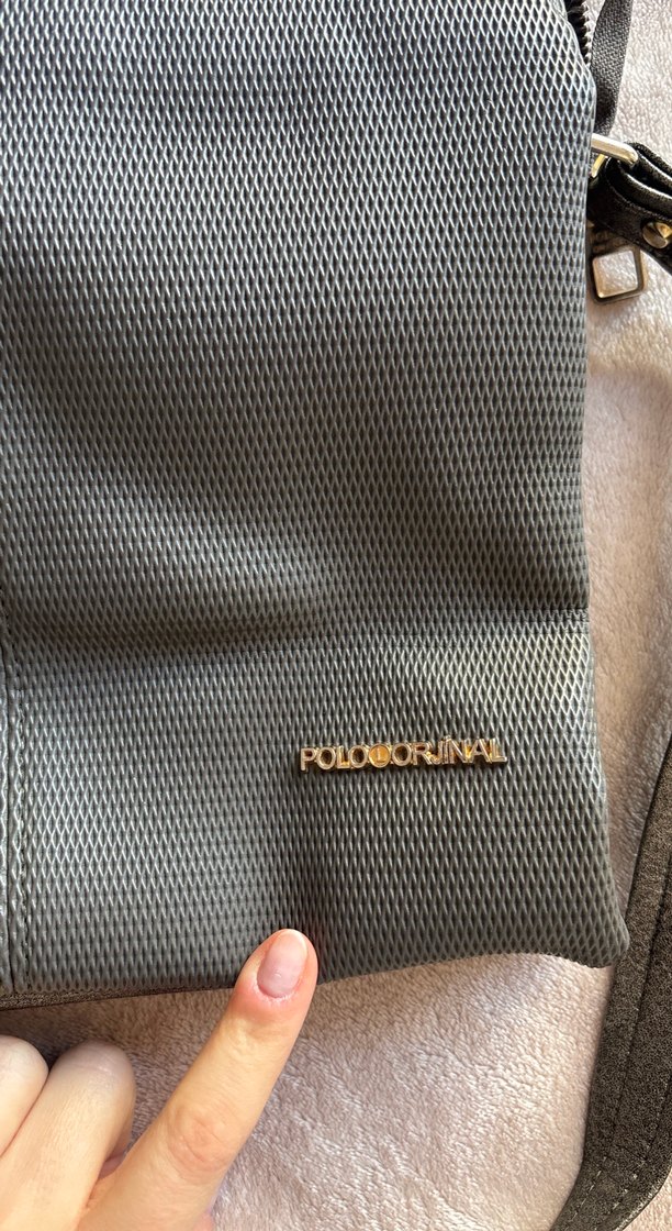 Gri polo orijinal askili canta - Görsel 5