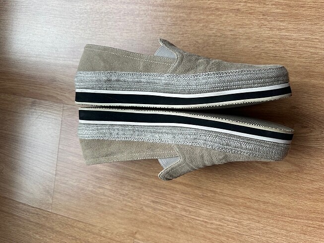 40 Beden camel Renk Prada Kadın Espadril