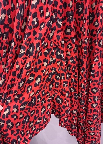 Etiketli 38 beden Çan kesim Elbise Koton - Görsel 4