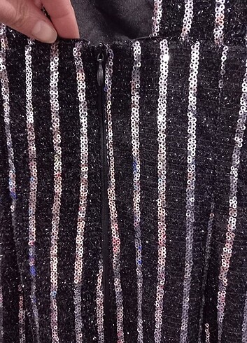 xs Beden Etiketli XS-S beden Party wear Elbise Koton