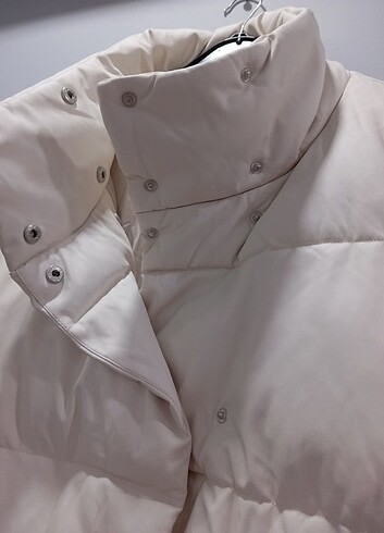 Etiketli Koton deri sisme mont 38-40 bedene uyumlu - Görsel 6