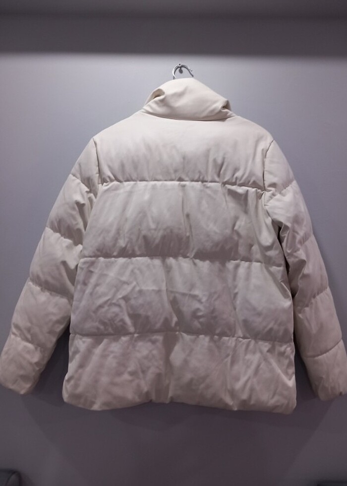 Etiketli Koton deri sisme mont 38-40 bedene uyumlu - Görsel 2