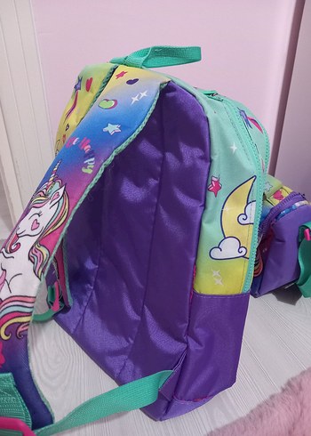 Coral High Su Yeşili Lavanta Unicorn Okul Çantası Seti - Görsel 17