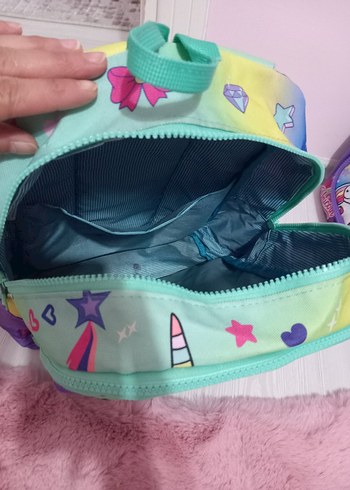 Coral High Su Yeşili Lavanta Unicorn Okul Çantası Seti - Görsel 12