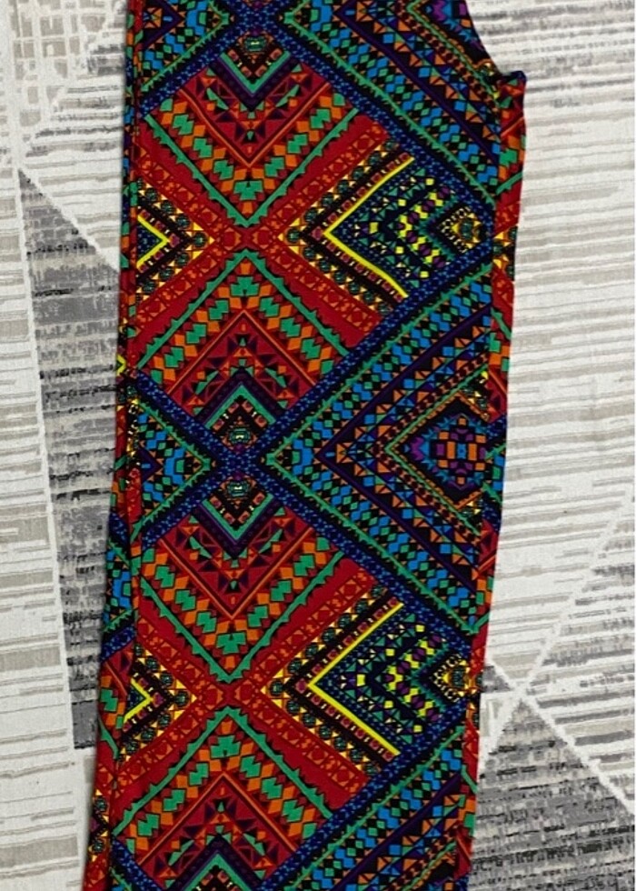 Etnik desen 38 Beden yazlık pantolon - Görsel 2