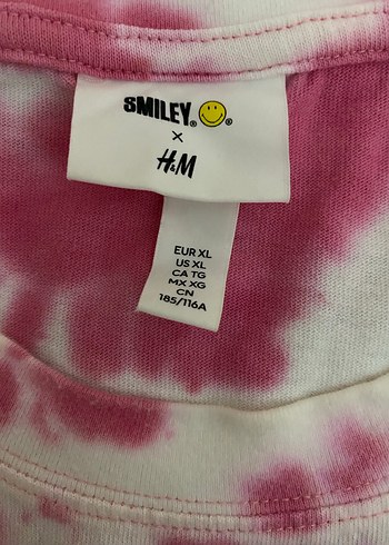 H&M  Orjinal. Oversize XL beden tişört - Görsel 2