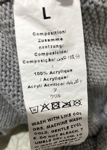 Triko örgü kadın takım L beden - Görsel 5