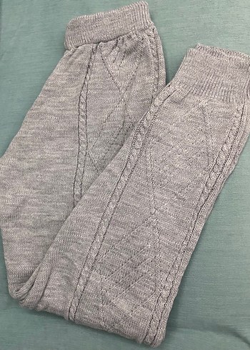 Triko örgü kadın takım L beden - Görsel 4