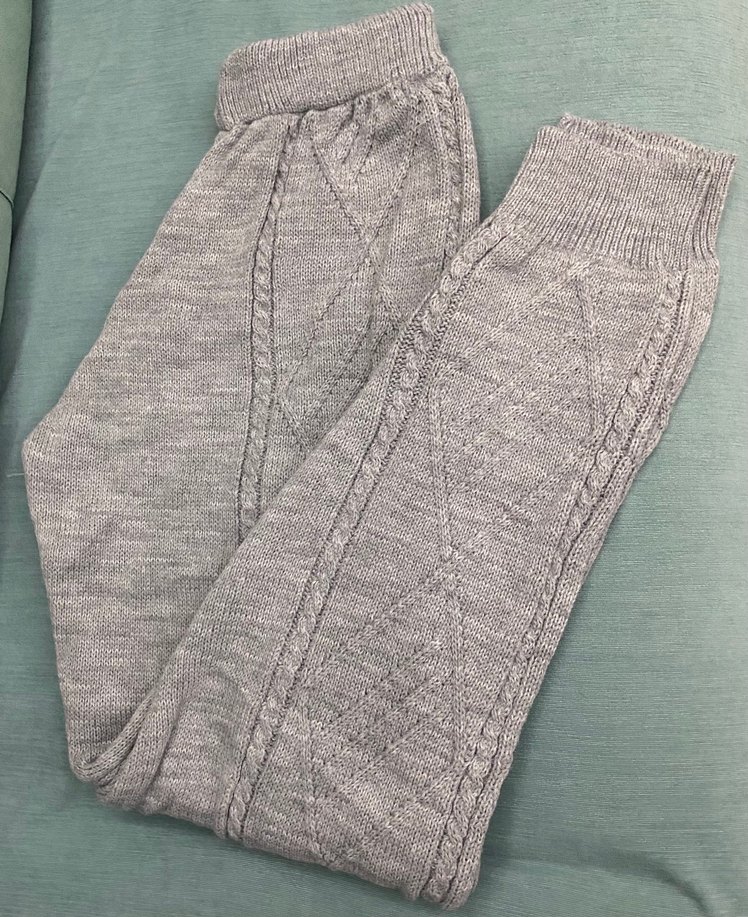 Triko örgü kadın takım L beden - Görsel 4