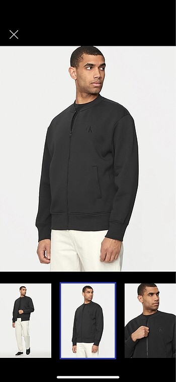 Calvin Klein Bomber Yaka Ceket
