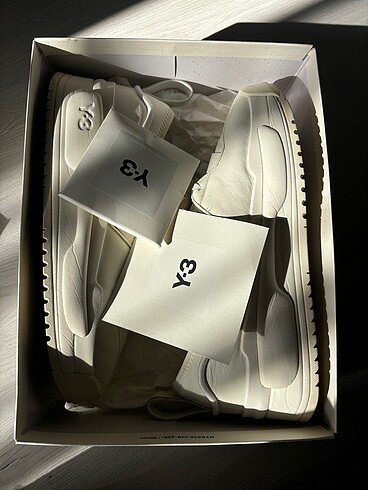Y-3 Low trainers/Off white ayakkabı
