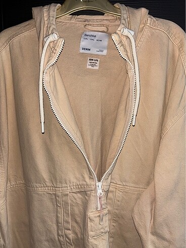 xl Beden Bershka Erkek Denim Ceket