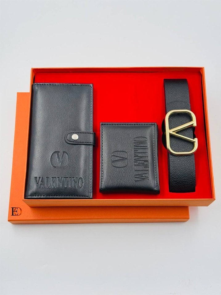 Tommy Hilfiger Kırmızı Erkek Çocuk Cüzdan ve Kemer Seti - Görsel 2