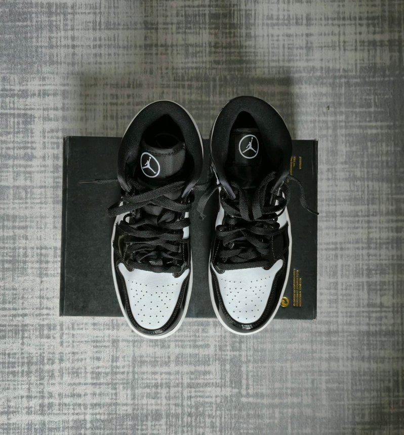 nike air jordan mid 1 carbon fiber all-star(2021) - Görsel 2