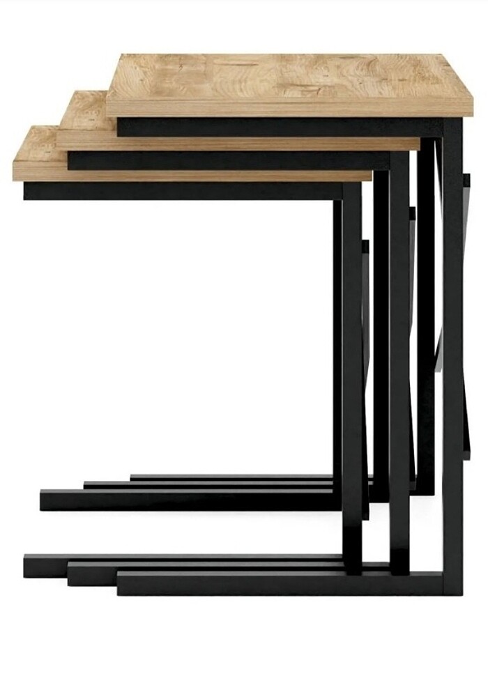 3'lü zigon sehpa - Görsel 2