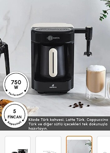 Karaca barista kahve makinesi  - Görsel 2