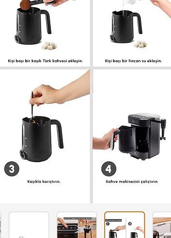 Karaca barista kahve makinesi  - Görsel 5