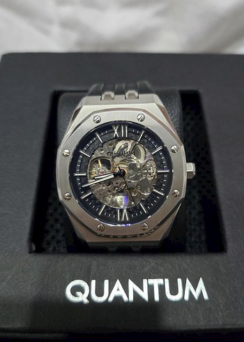 Quantum Siyah Klasik Erkek Saat - Görsel 2