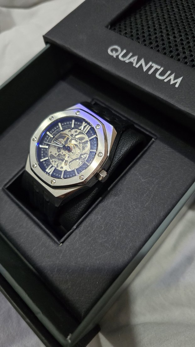 Quantum Siyah Klasik Erkek Saat - Görsel 5