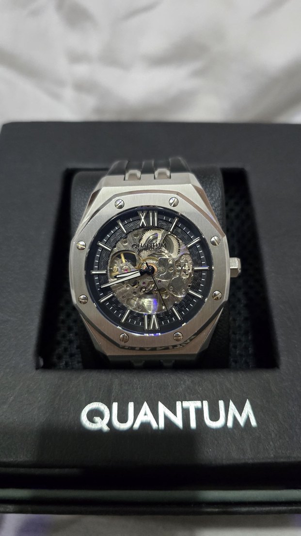 Quantum Siyah Klasik Erkek Saat - Görsel 2