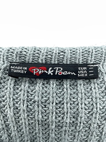 universal Beden gri Renk Vintage Love Kazak / Triko %70 İndirimli.