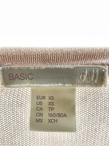 xs Beden pembe Renk H&M Hırka %70 İndirimli.