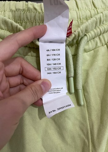 Kız Çocuk Rahat Kesim Pastel Yeşil Eşofman Altı - Görsel 4