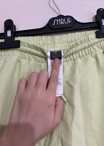 Kızlar için Gevşek Kesim Yeşil Eşofman Altı - Görsel 5