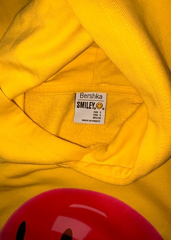 Bershka smiley kısa kollu sweat - Görsel 3