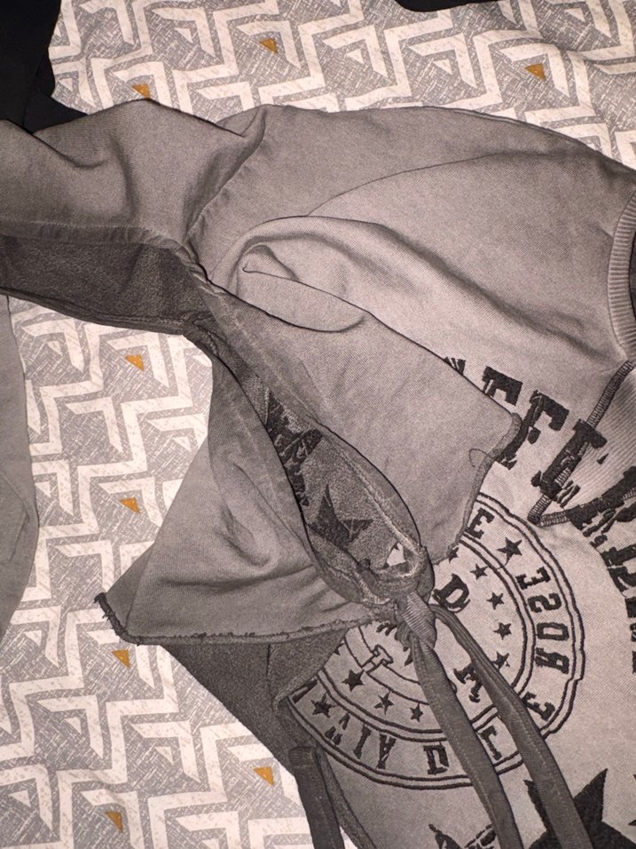 Vdr crop sweat - Görsel 2