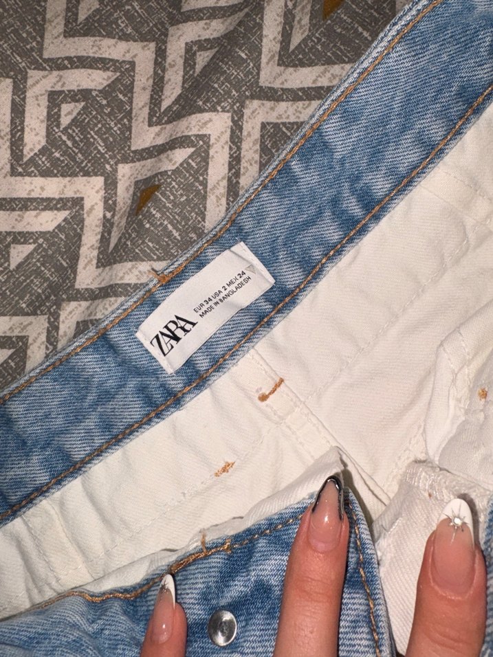 Zar kadın kot şort - Görsel 4