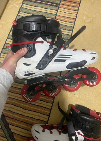 Erkek Beyaz Bağcıklı Spor Paten - Görsel 2