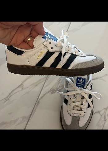 Adidas Beyaz Gri kız çocuk Spor Ayakkabı - Görsel 2