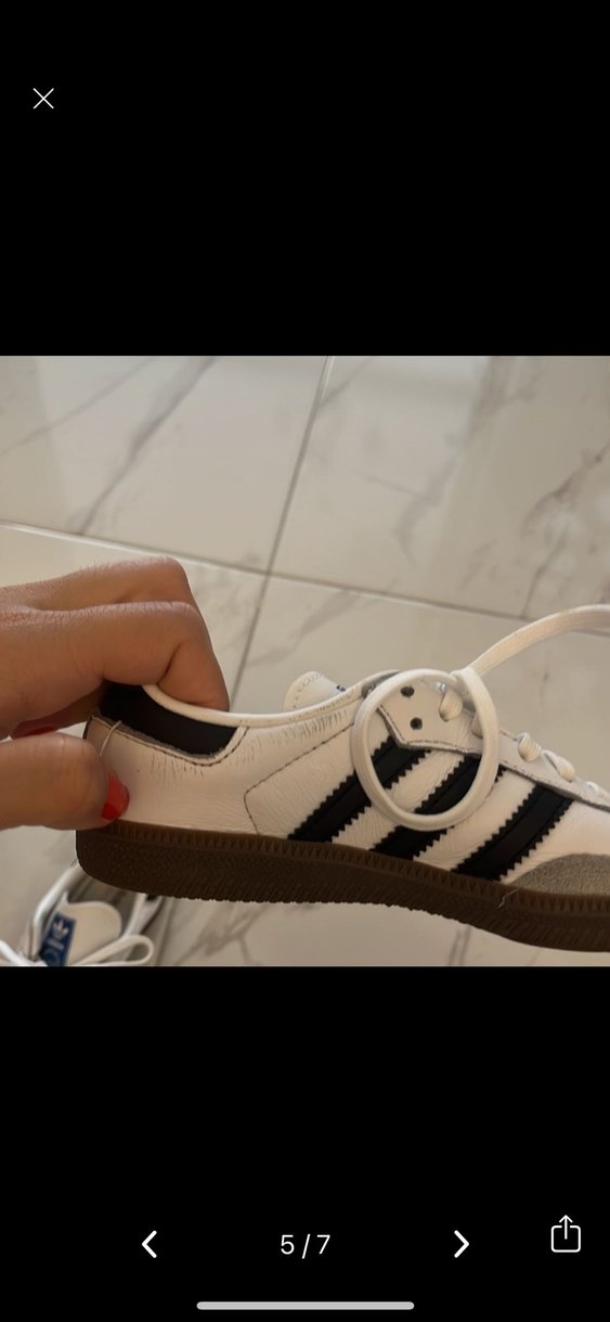 Adidas Beyaz Gri kız çocuk Spor Ayakkabı - Görsel 3