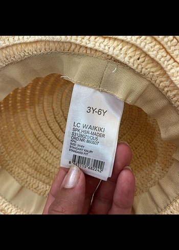 Bej Fırfırlı Örgü Şapka - Görsel 2