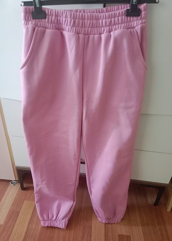 Pembe Rahat Kesim Kadın Eşofman Altı