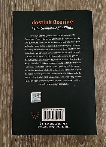  Dostluk Üzerine/ Fethi Gemuhluoğlu