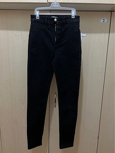 Pull & bear yuksek bel skinny jean