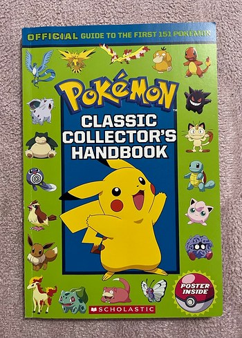 Pokémon Klasik Koleksiyoncu El Kitabı Lisanslı üründür.