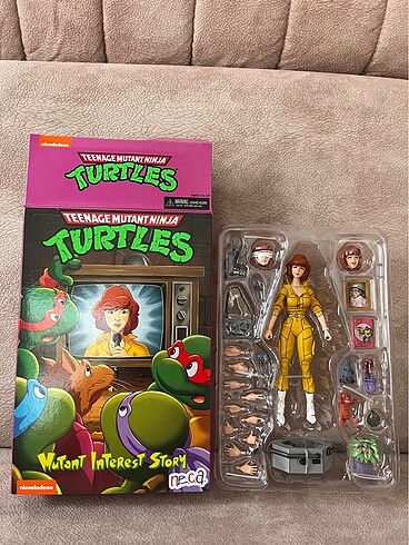 April O Neil Nijja kaplumbağalar Tmnt