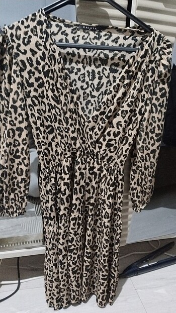 Diğer Leopar desenli elbise