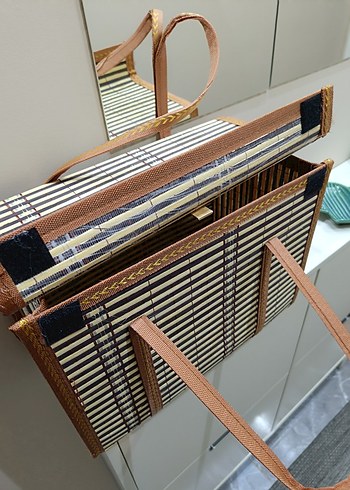Ikea Hasır yiyecek çantası.