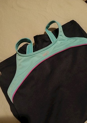 kız çocuk yüzücü mayosu. - Görsel 2