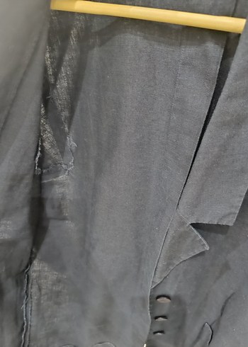 Keten siyah ceket. - Görsel 2