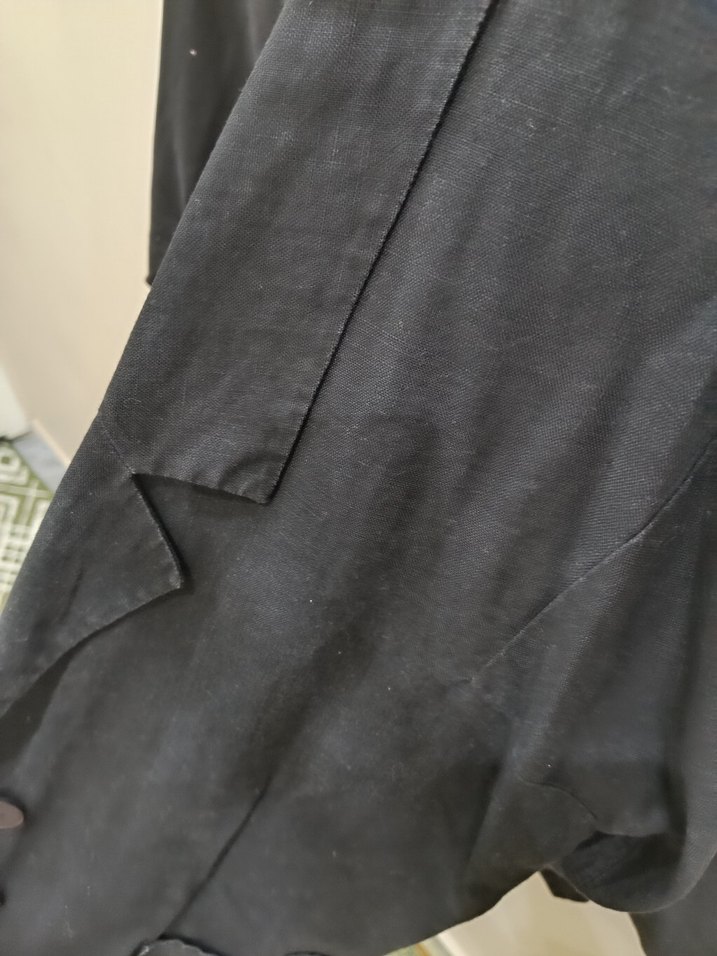 Keten siyah ceket. - Görsel 4