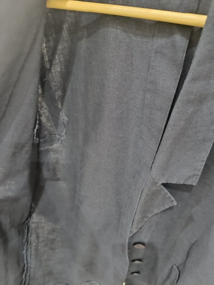 Keten siyah ceket. - Görsel 2