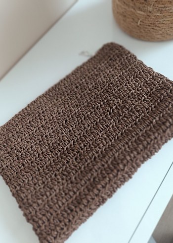 Bohem Örgü Kadın Clutch Çanta - Görsel 2