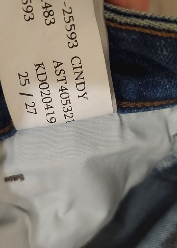 27 Beden mavi jeans