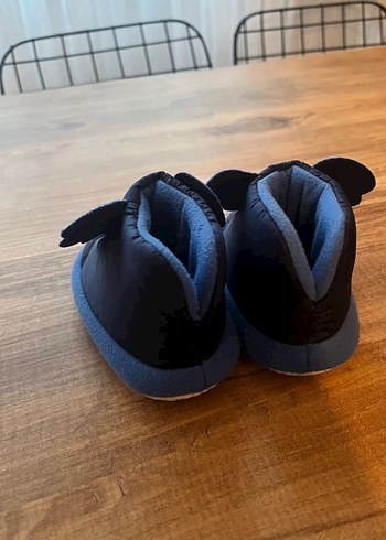 Erkek Çocuk Mavi Sıcak Ev Ayakkabısı - Görsel 3