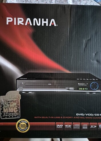 DVD player PIRANHA #dvd#cd